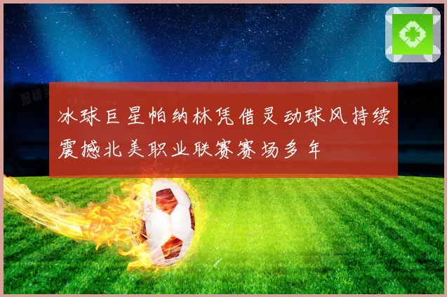 冰球巨星帕纳林凭借灵动球风持续震撼北美职业联赛赛场多年